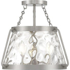 Savoy House - Crawford Semi-Flush Mount - 6-1802-3-SN - Canada Light Shop