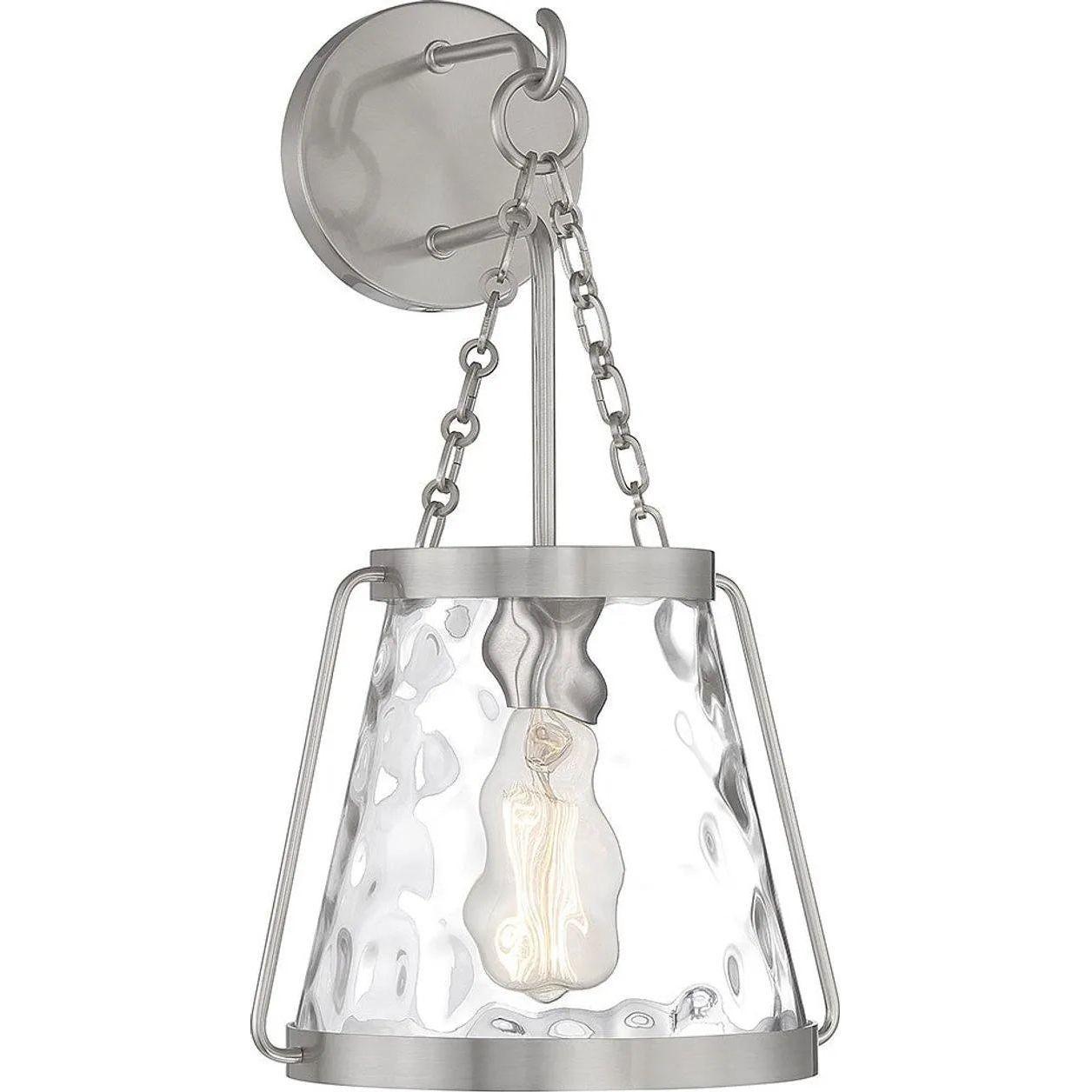 Savoy House - Crawford Wall Sconce - 9-1801-1-SN - Canada Light Shop