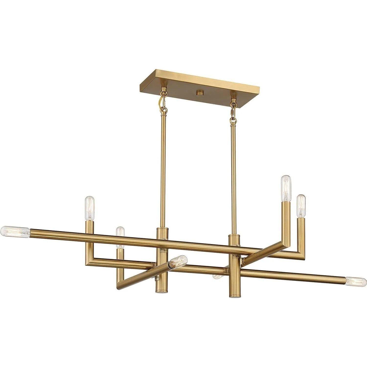 Savoy House - Cristofer Linear Chandelier - 1-1624-8-322 - Canada Light Shop