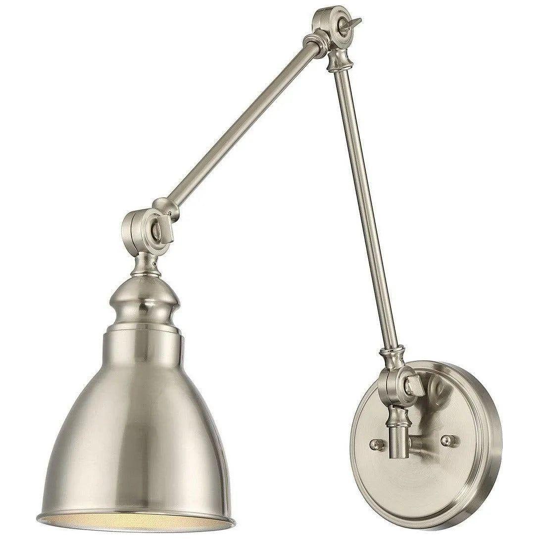 Savoy House - Dakota One Light Wall Sconce - 9-960-1-SN - Canada Light Shop