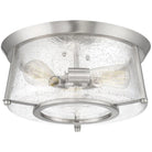 Savoy House - Dash Three Light Flush Mount - 6-2182-16-SN - Canada Light Shop