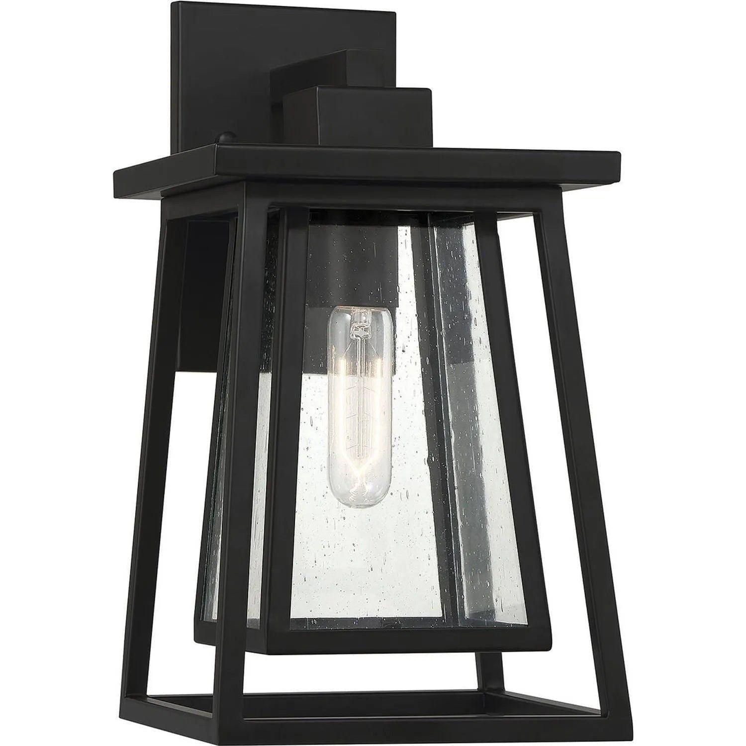 Savoy House - Denver Outdoor Wall Lantern - 5-2021-BK - Canada Light Shop