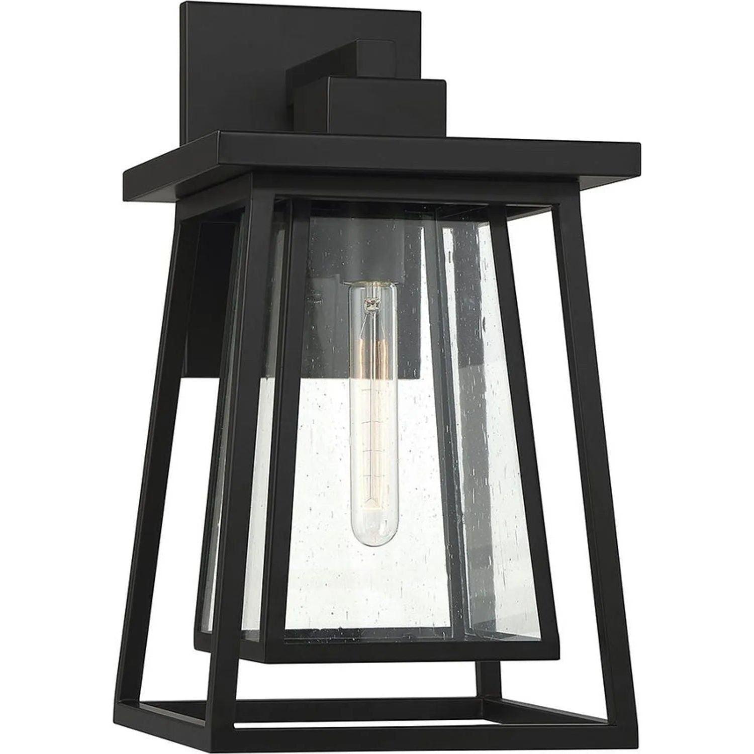 Savoy House - Denver Outdoor Wall Lantern - 5-2022-BK - Canada Light Shop