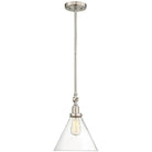 Savoy House - Drake One Light Pendant - 7-9132-1-SN - Canada Light Shop