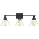 Savoy House - Drake Three Light Bath Bar - 8-9130-3-BK - Canada Light Shop