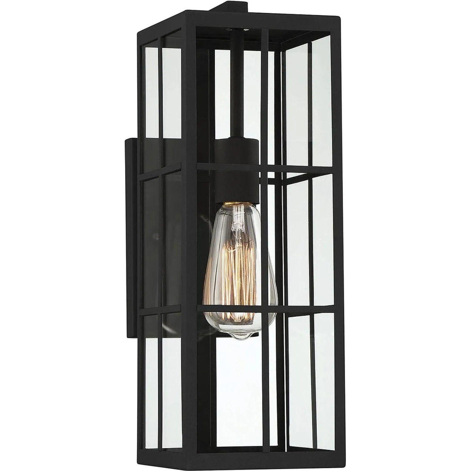 Savoy House - Ericson Outdoor Wall Lantern - 5-1989-BK - Canada Light Shop