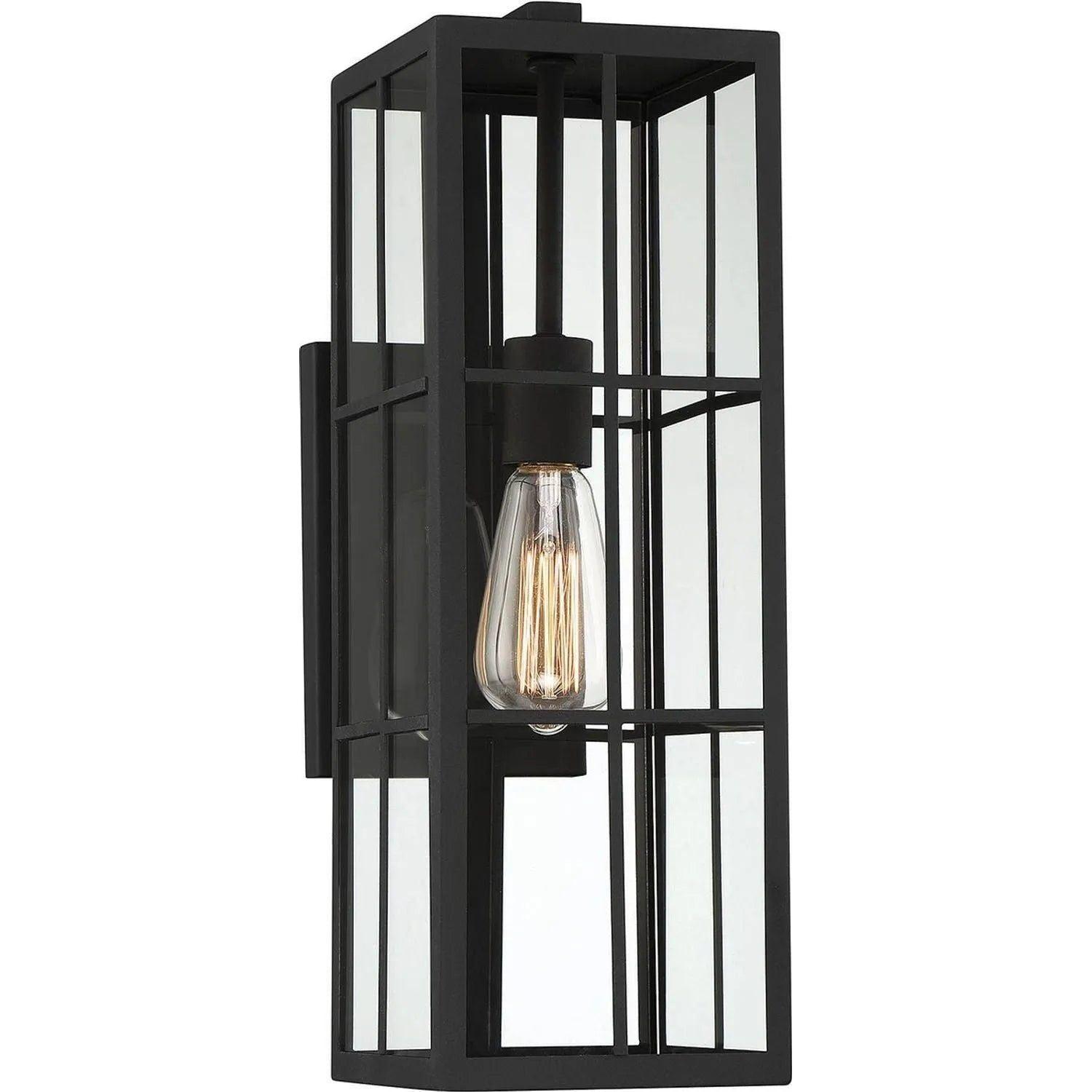 Savoy House - Ericson Outdoor Wall Lantern - 5-1990-BK - Canada Light Shop