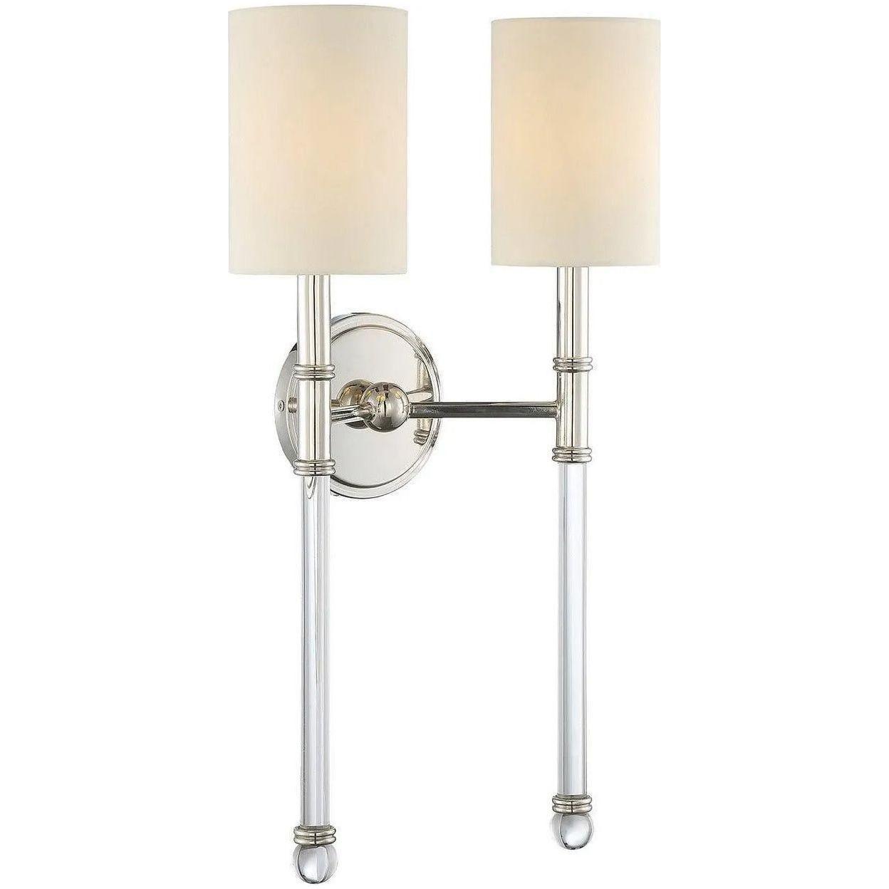 Savoy House - Fremont Two Light Wall Sconce - 9-103-2-109 - Canada Light Shop