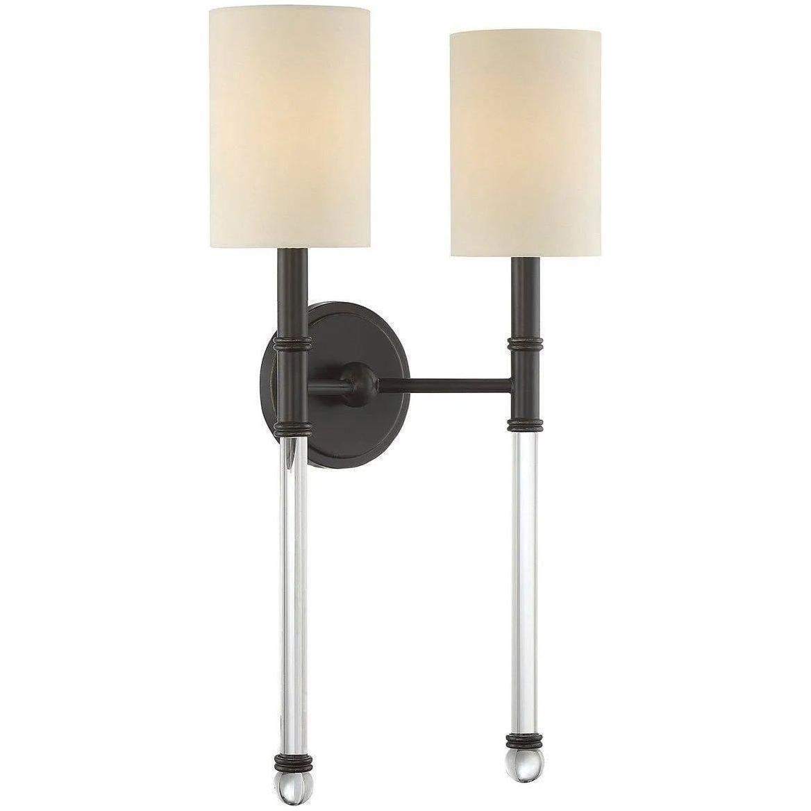 Savoy House - Fremont Two Light Wall Sconce - 9-103-2-44 - Canada Light Shop