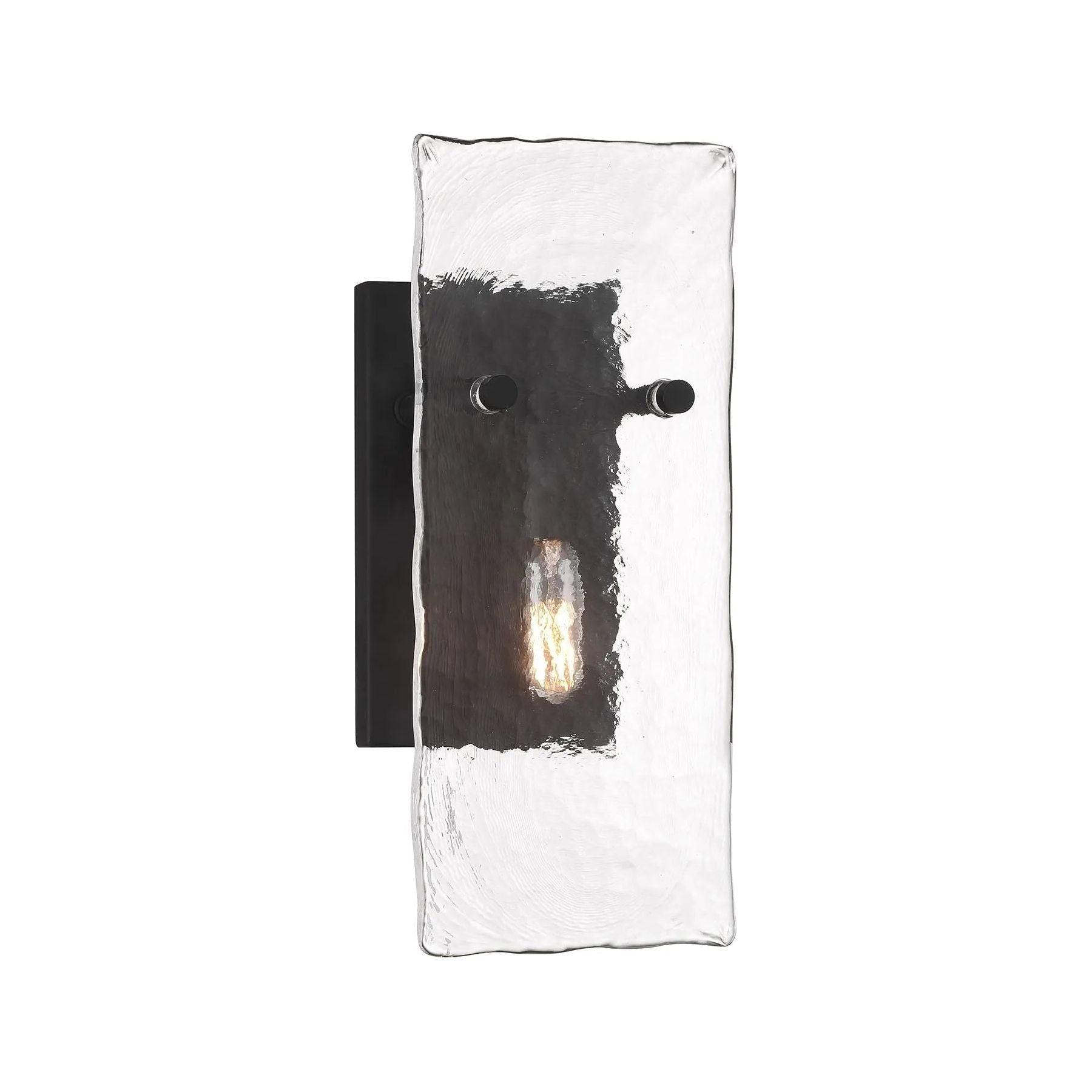 Savoy House - Genry Wall Sconce - 9-8204-1-BK - Canada Light Shop
