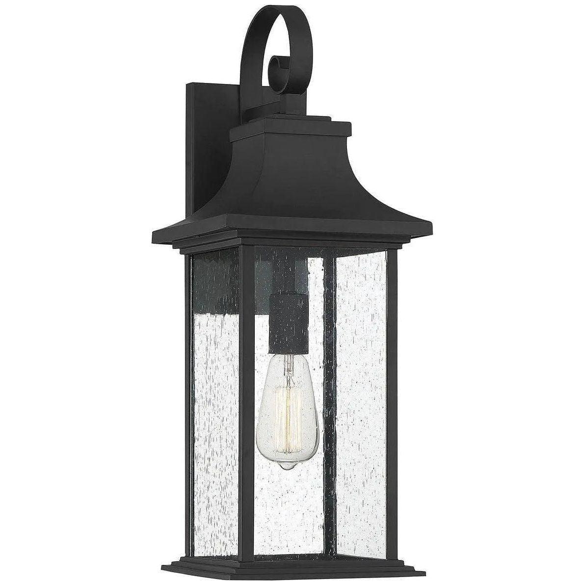 Savoy House - Hancock One Light Wall Sconce - 5-451-BK - Canada Light Shop