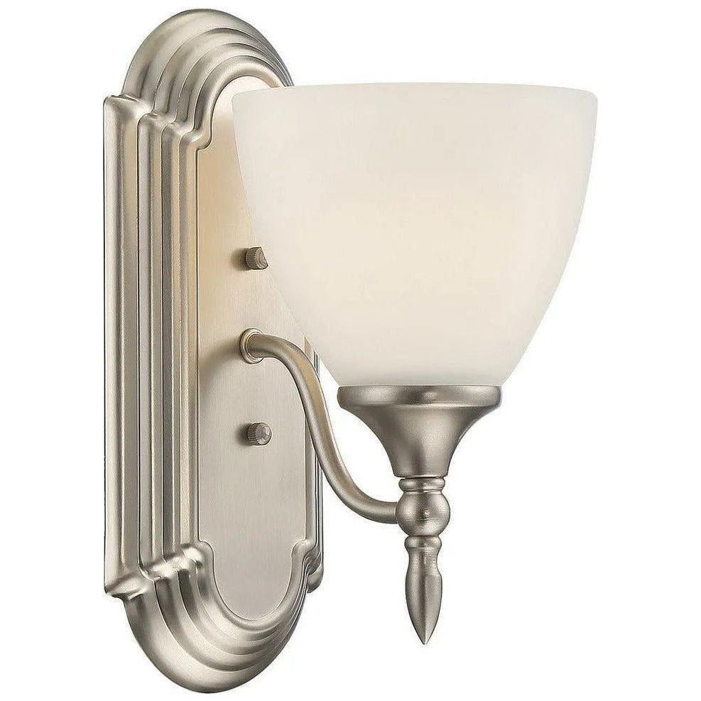 Savoy House - Herndon One Light Wall Sconce - 9-1007-1-SN - Canada Light Shop