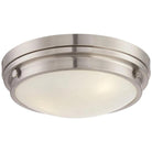 Savoy House - Lucerne Three Light Flush Mount - 6-3350-16-SN - Canada Light Shop
