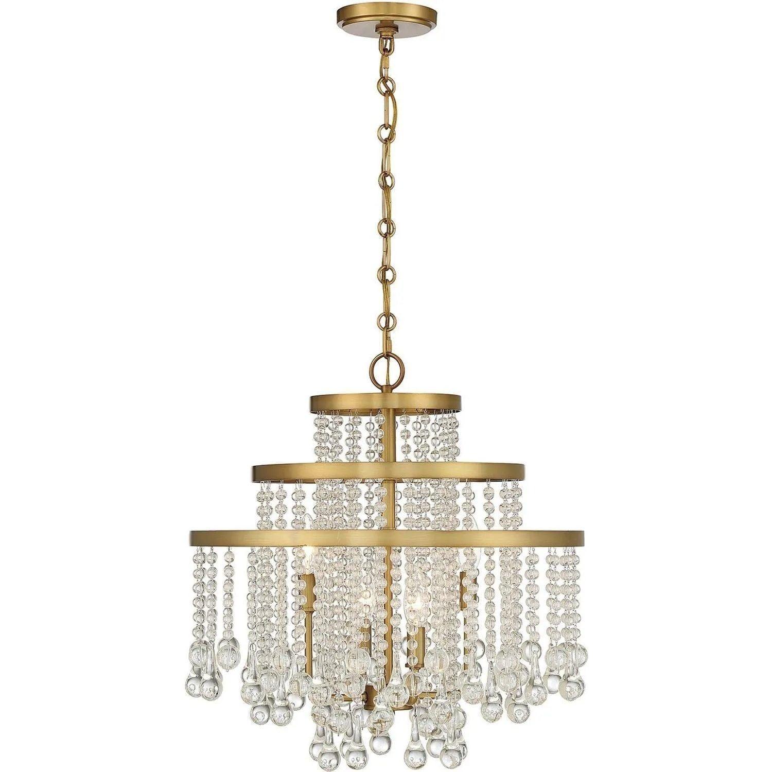 Savoy House - Luna Mini Chandelier - 1-1866-4-322 - Canada Light Shop