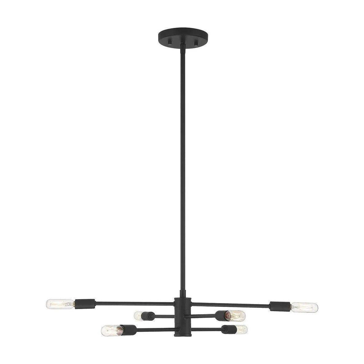 Savoy House - Lyrique Chandelier - 1-7000-6-89 - Canada Light Shop
