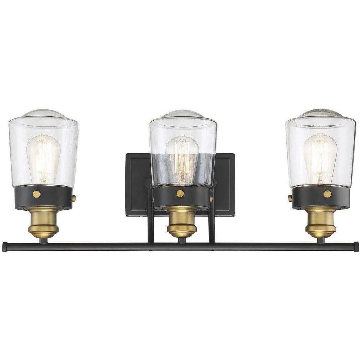 Savoy House - Macauley Three Light Bath Bar - 8-2069-3-51 - Canada Light Shop