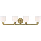 Savoy House - Melrose Four Light Bath Bar - 8-6836-4-322 - Canada Light Shop