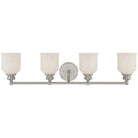 Savoy House - Melrose Four Light Bath Bar - 8-6836-4-SN - Canada Light Shop
