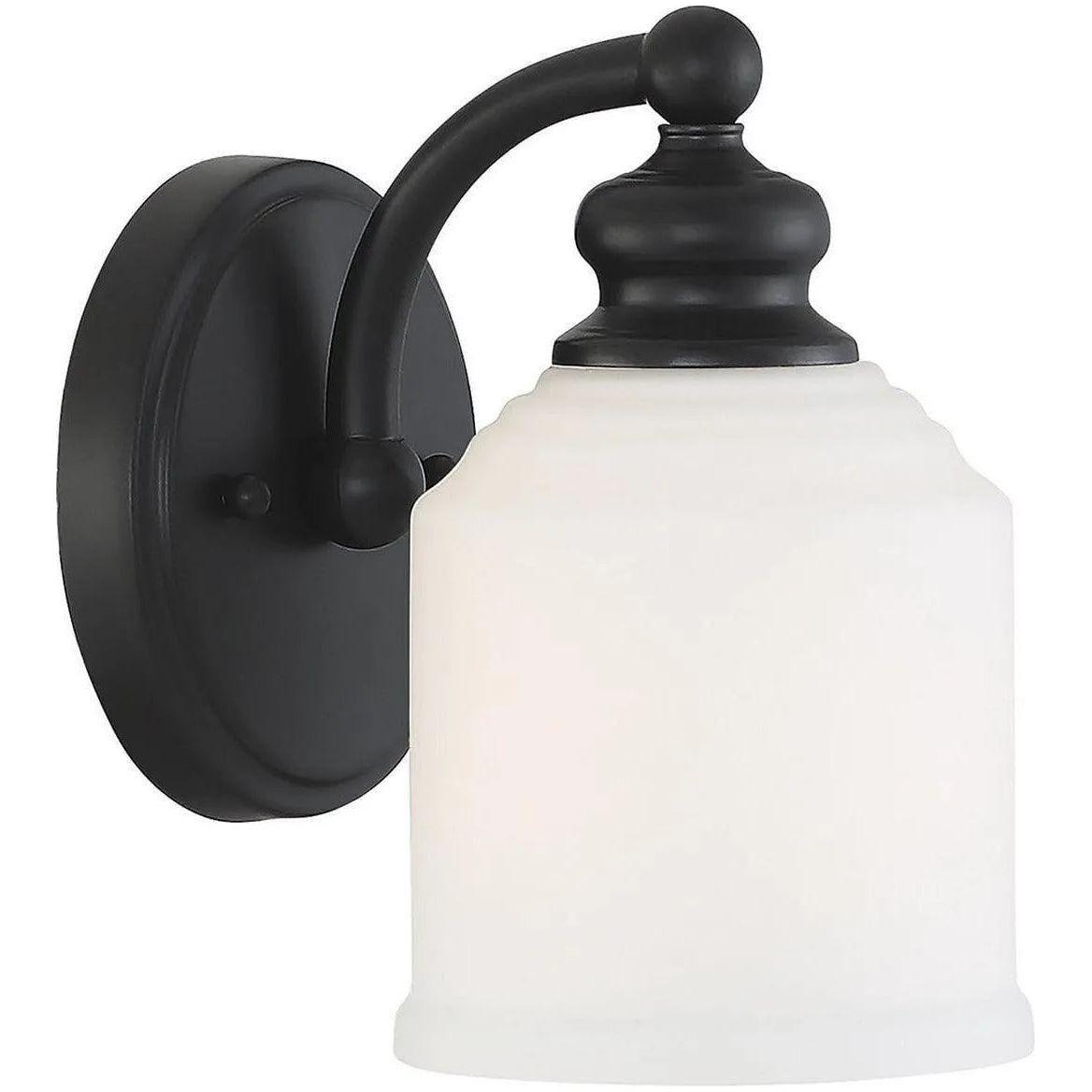 Savoy House - Melrose One Light Wall Sconce - 9-6836-1-13 - Canada Light Shop