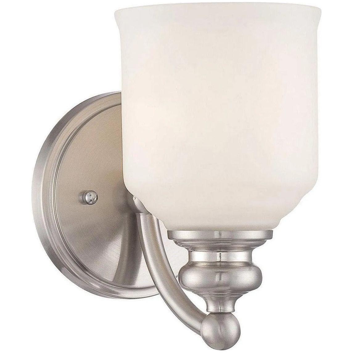 Savoy House - Melrose One Light Wall Sconce - 9-6836-1-SN - Canada Light Shop