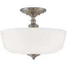 Savoy House - Melrose Two Light Semi-Flush Mount - 6-6835-2-SN - Canada Light Shop