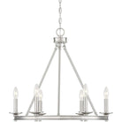 Savoy House - Middleton Six Light Chandelier - 1-307-6-SN - Canada Light Shop