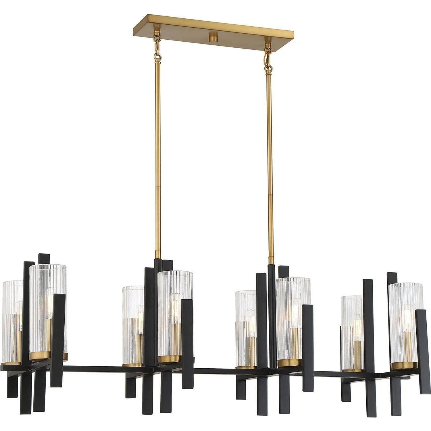 Savoy House - Midland Linear Chandelier - 1-1907-8-143 - Canada Light Shop