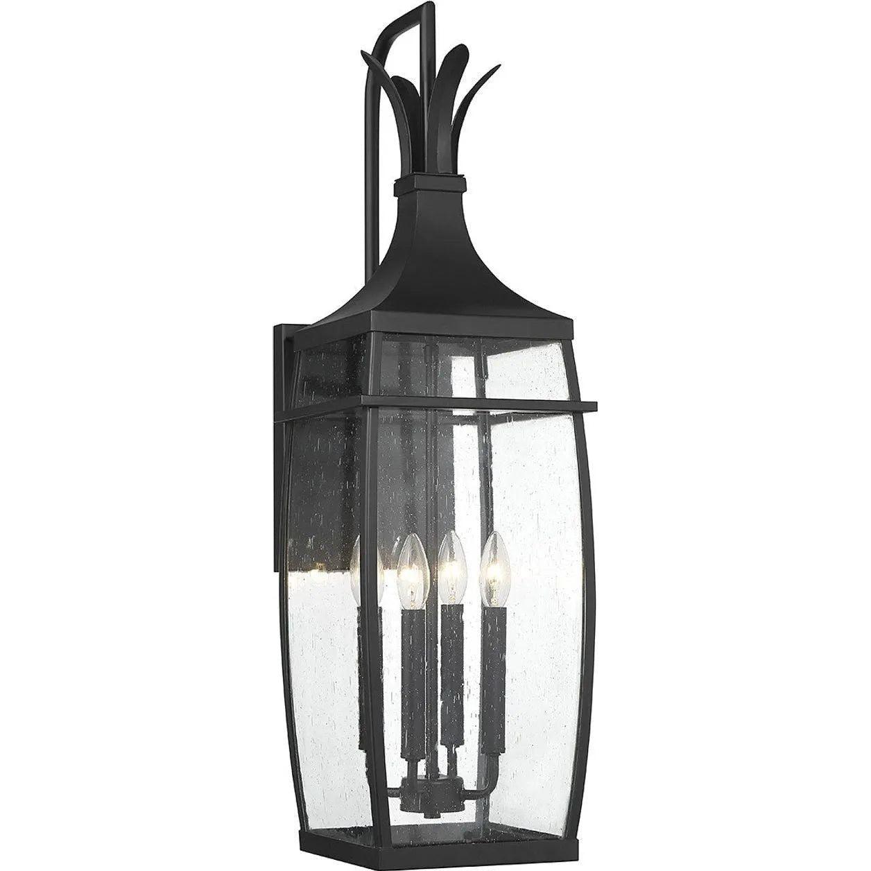 Savoy House - Montpelier Outdoor Wall Lantern - 5-764-BK - Canada Light Shop