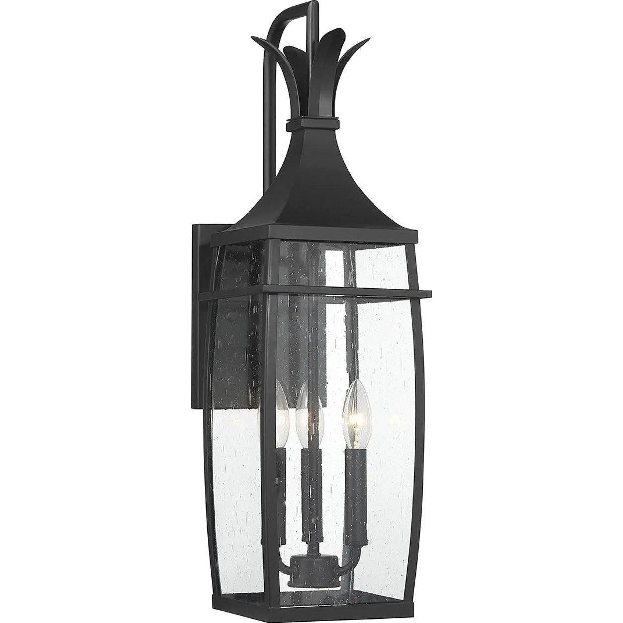 Savoy House - Montpelier Outdoor Wall Lantern - 5-765-BK - Canada Light Shop