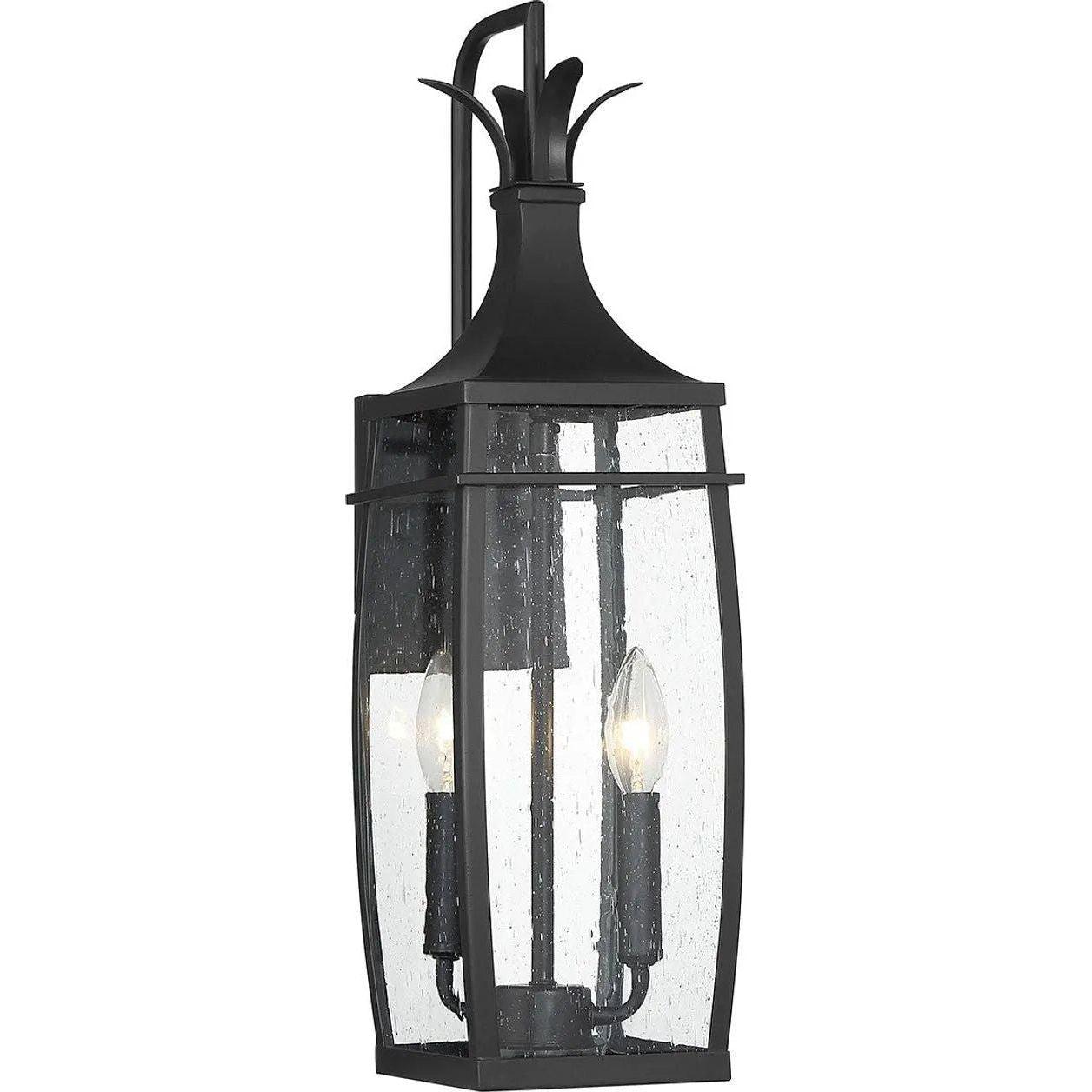 Savoy House - Montpelier Outdoor Wall Lantern - 5-766-BK - Canada Light Shop