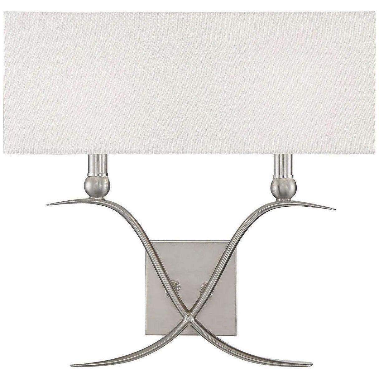 Savoy House - Payton Two Light Wall Sconce - 9-800-2-SN - Canada Light Shop