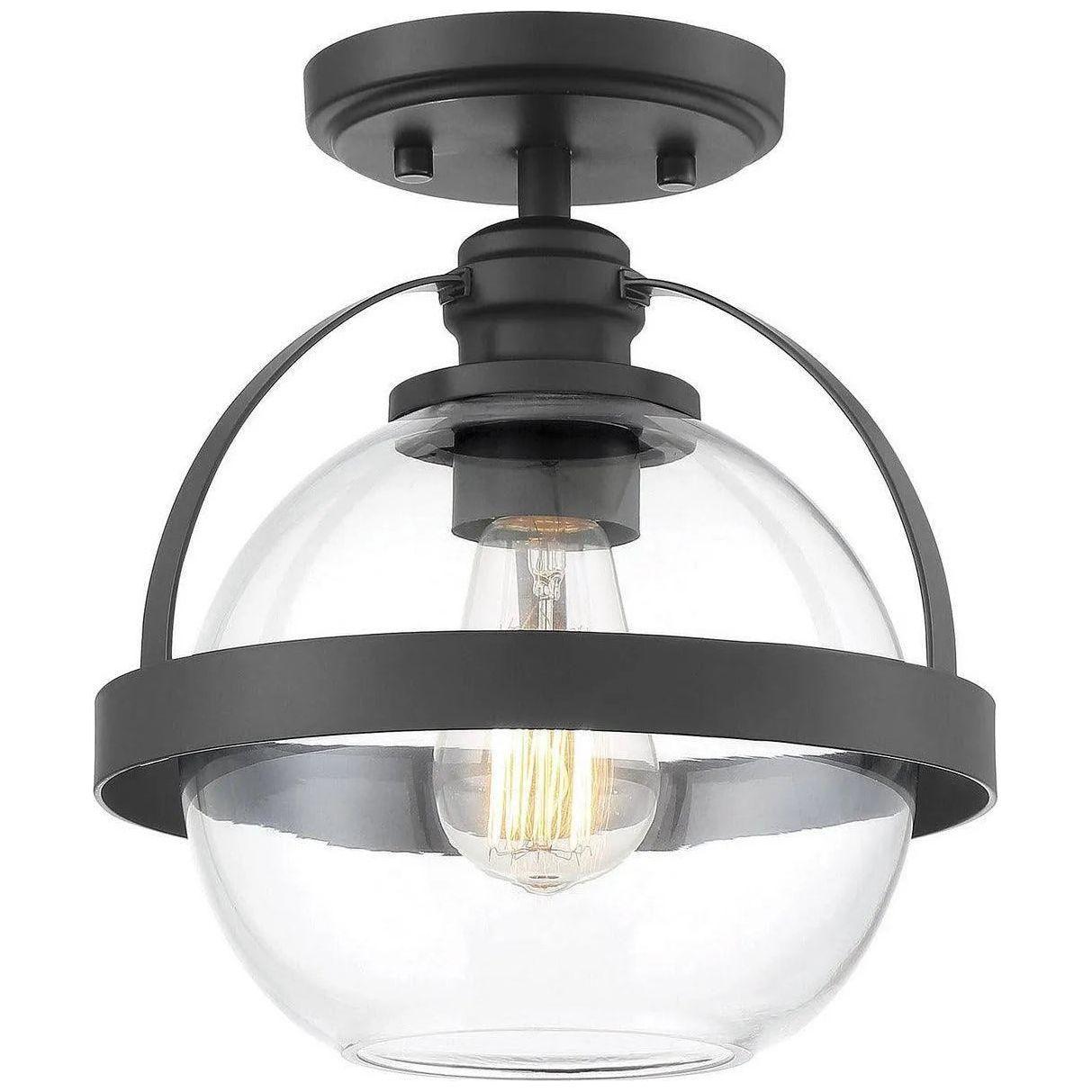 Savoy House - Pendleton One Light Semi-Flush Mount - 6-7200-1-89 - Canada Light Shop