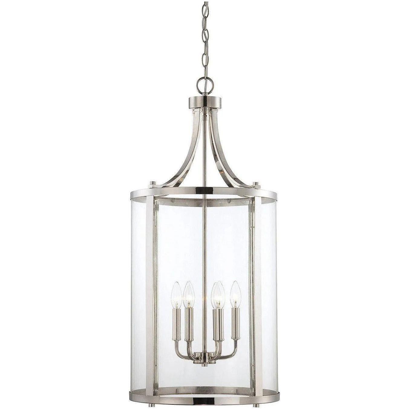 Savoy House - Penrose Six Light Foyer Lantern - 7-1041-6-109 - Canada Light Shop