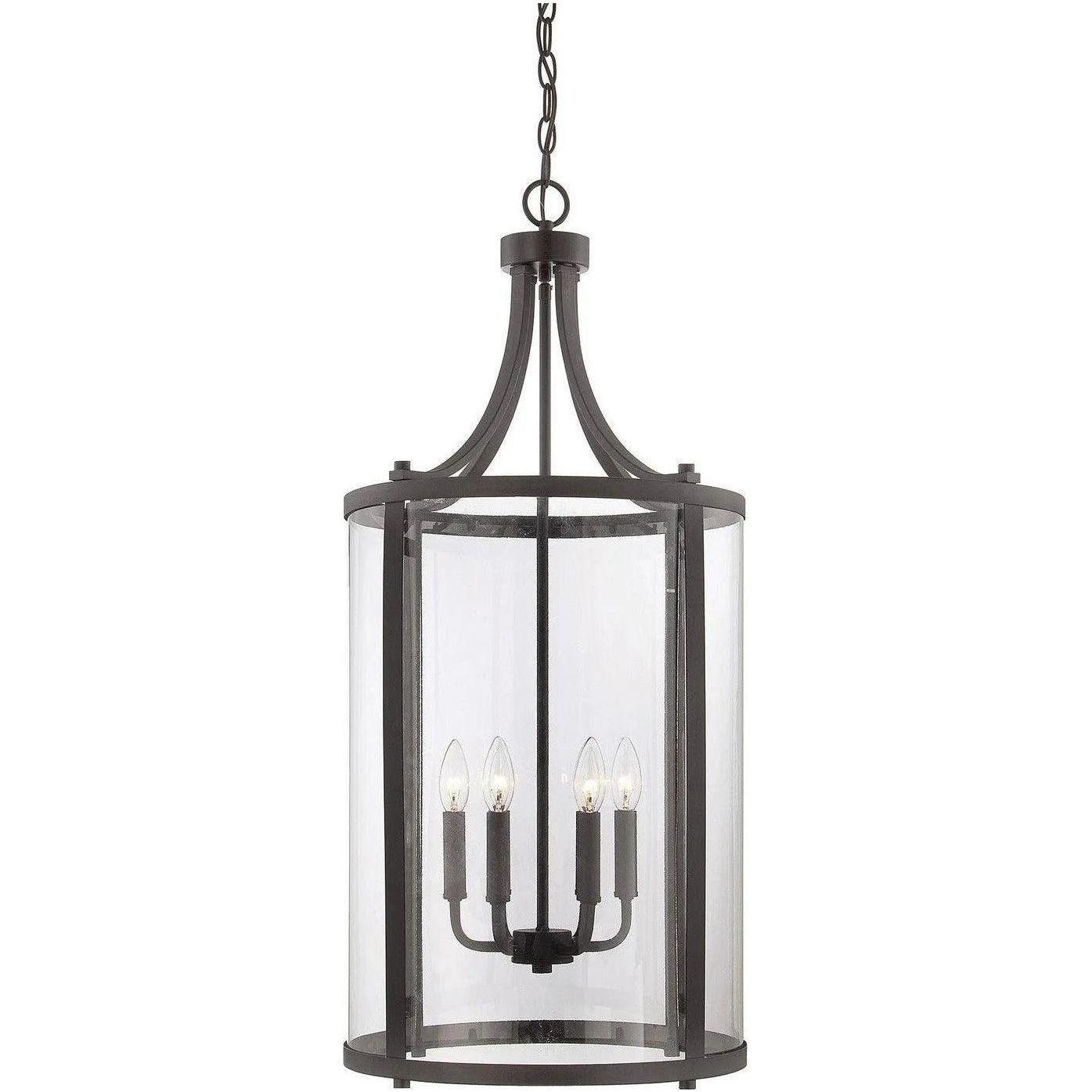 Savoy House - Penrose Six Light Foyer Lantern - 7-1041-6-13 - Canada Light Shop