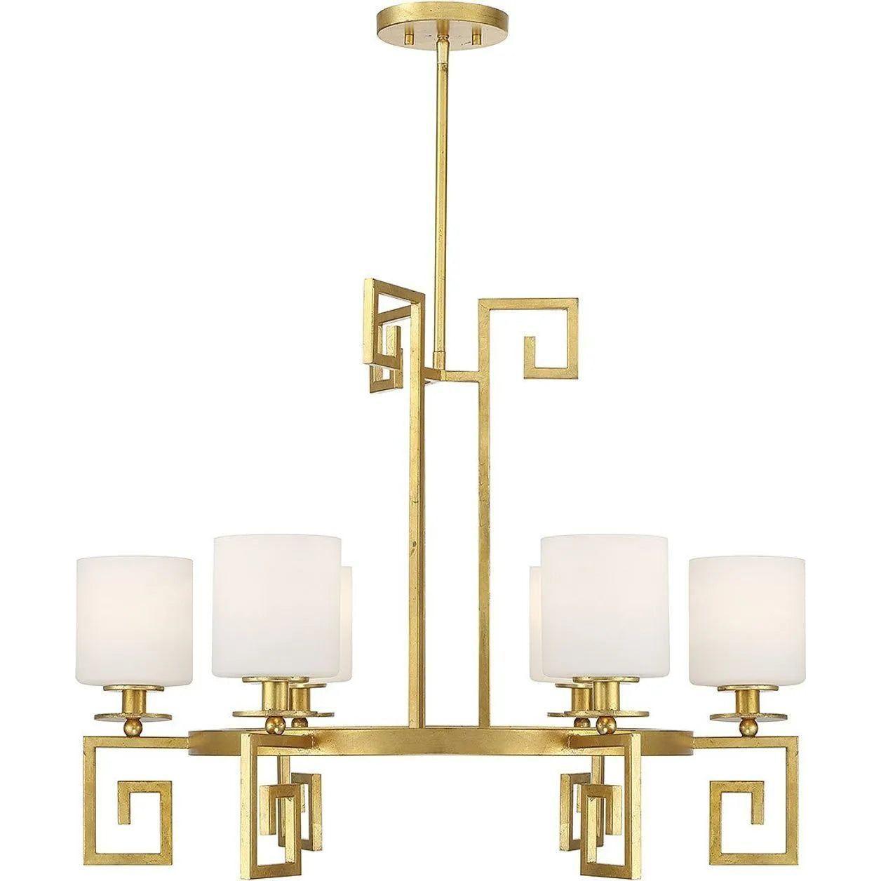 Savoy House - Quatrain Chandelier - 1-2304-6-260 - Canada Light Shop