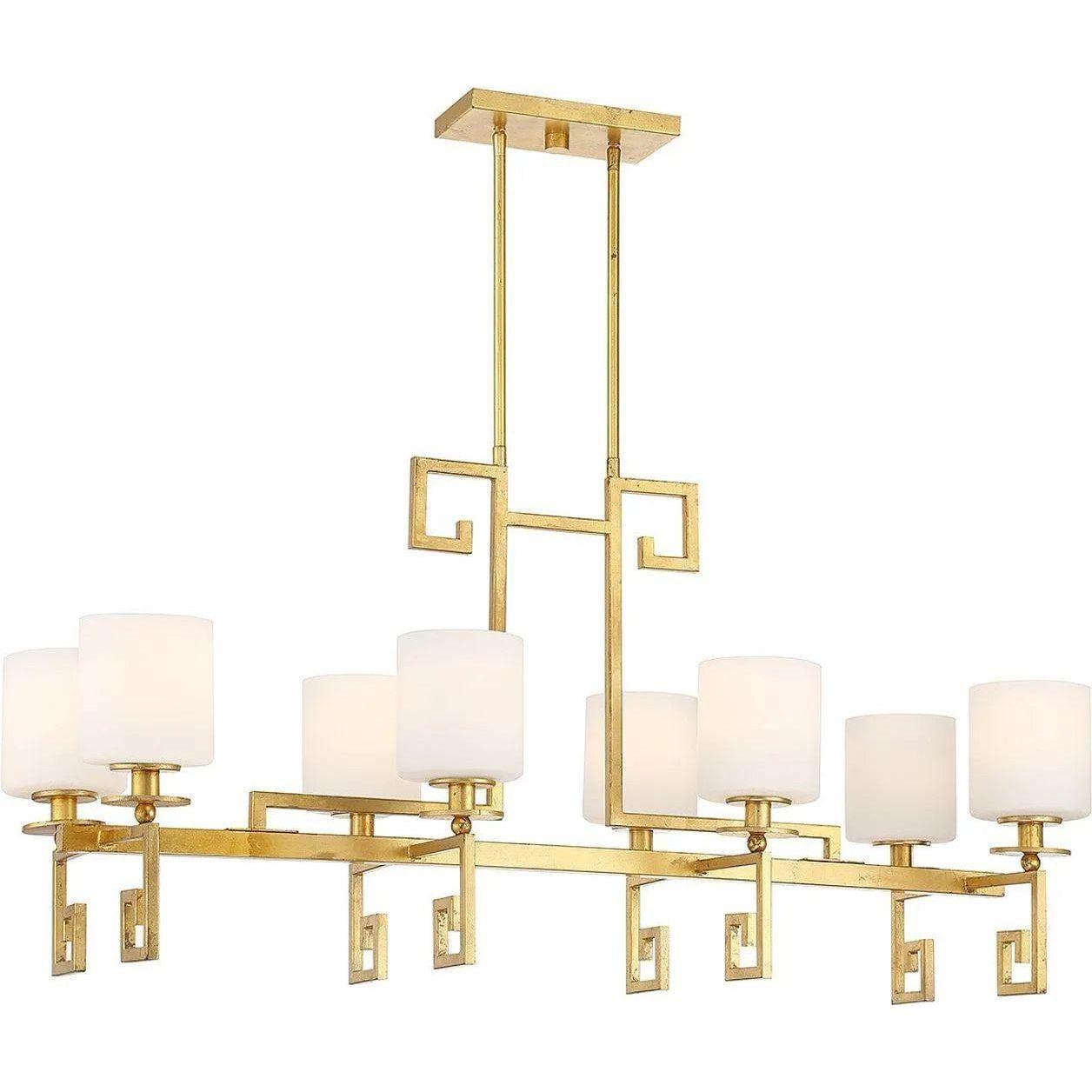 Savoy House - Quatrain Linear Chandelier - 1-2305-8-260 - Canada Light Shop