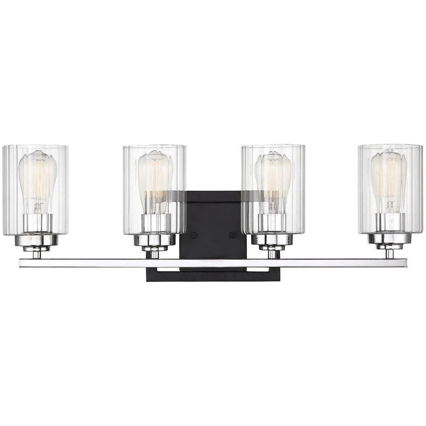 Savoy House - Redmond Four Light Bath Bar - 8-2154-4-67 - Canada Light Shop