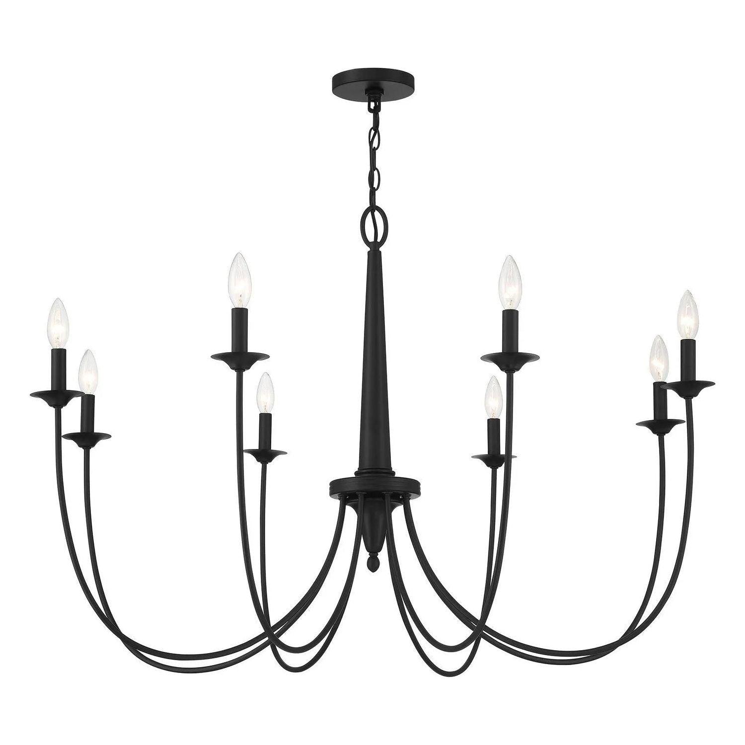 Savoy House - Stonecrest Chandelier - 1-1202-8-89 - Canada Light Shop