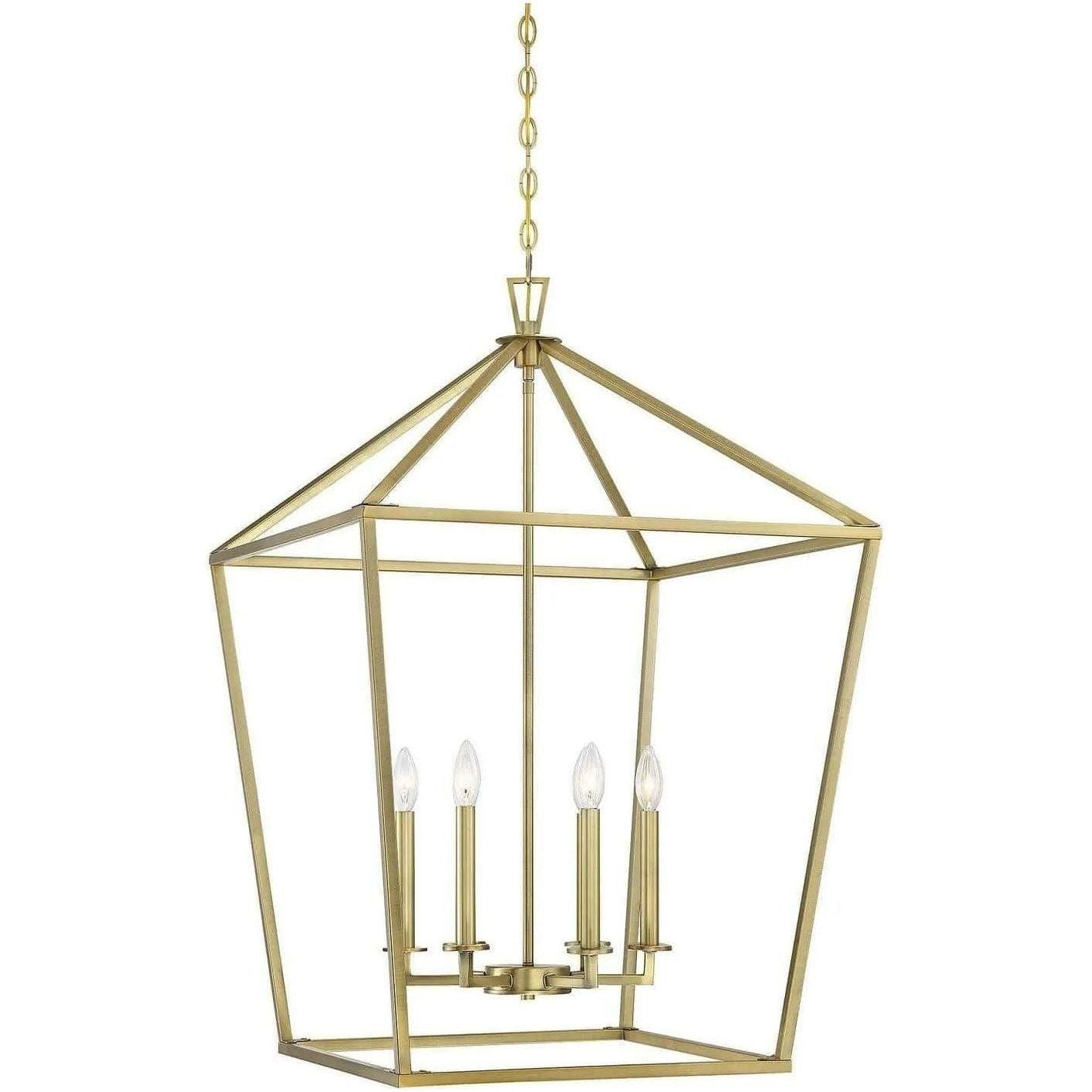 Savoy House - Townsend Six Light Foyer Lantern - 3-322-6-322 - Canada Light Shop