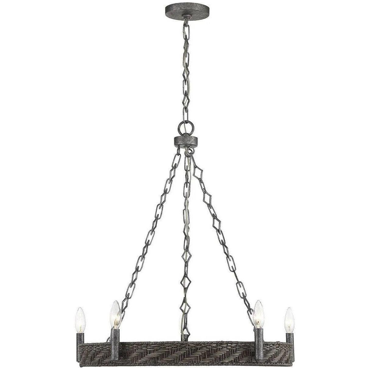 Savoy House - Tripoli Five Light Chandelier - 1-747-5-179 - Canada Light Shop