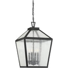 Savoy House - Woodstock Four Light Outdoor Hanging Lantern - 5-104-BK - Canada Light Shop