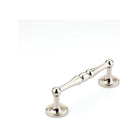 Schaub - Atherton Knurled Footplates Pull - 576-PN - Canada Light Shop