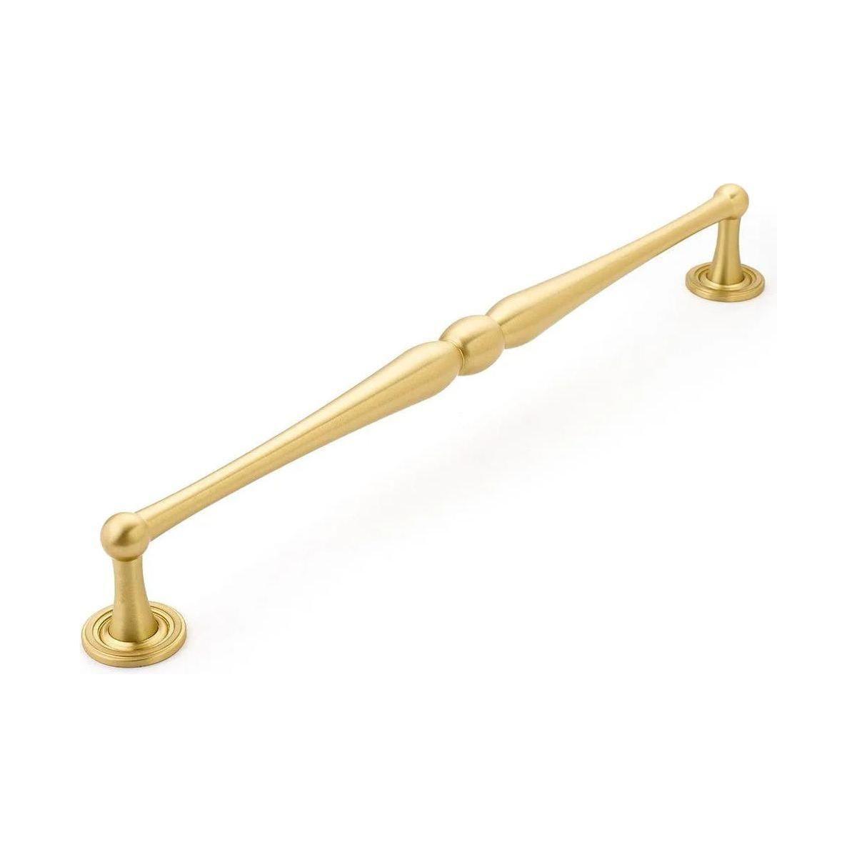 Schaub - Atherton Plain Footplates Appliance Pull - 581-SB - Canada Light Shop