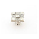 Schaub - Avalon Bay Square Knob - 671-W/PN - Canada Light Shop
