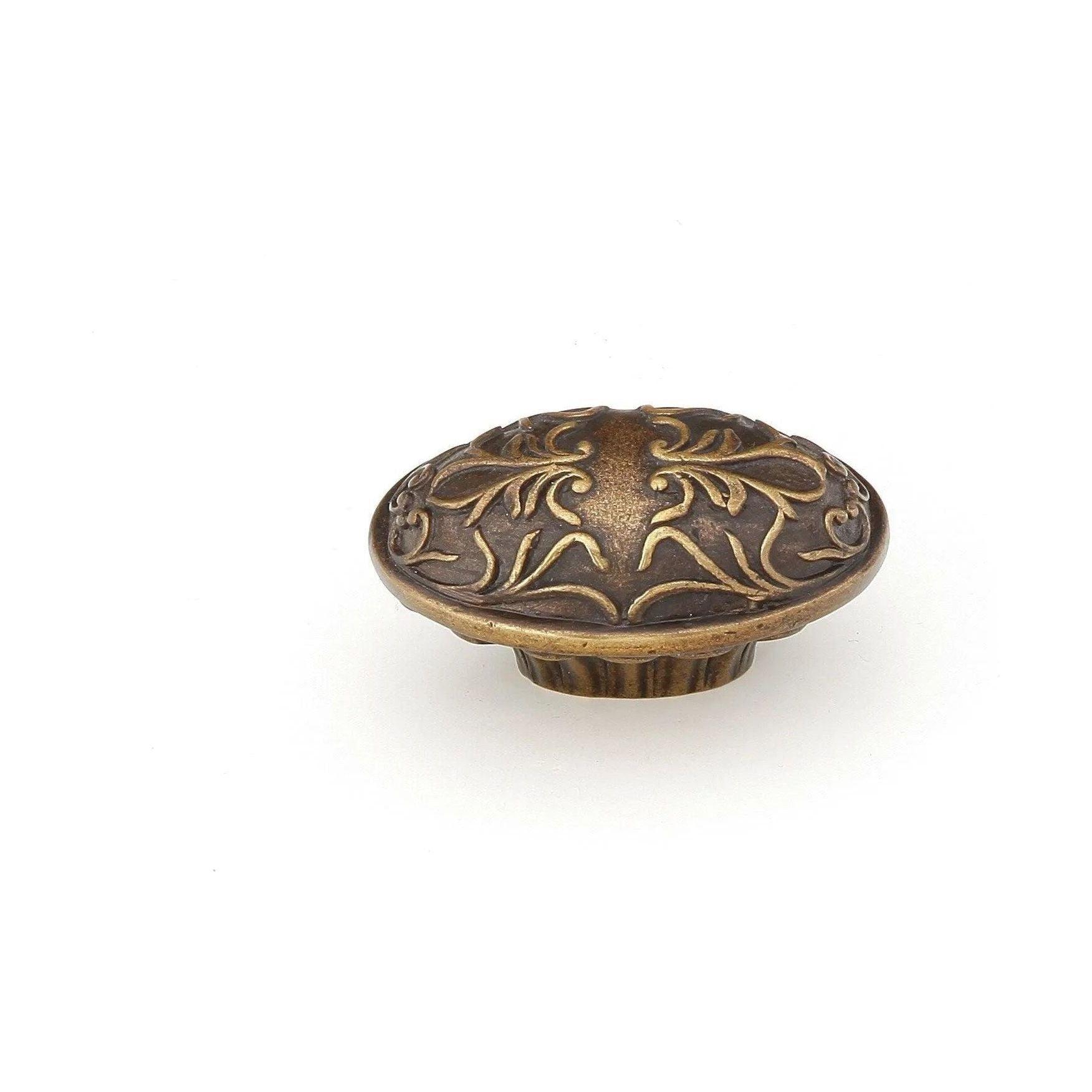 Schaub - Cantata Oval Knob - 993-DG - Canada Light Shop