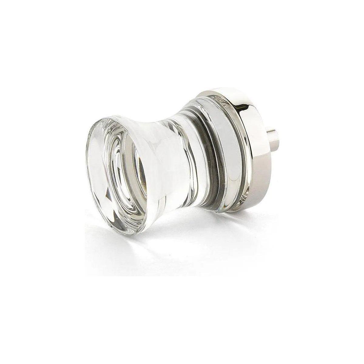 Schaub - City Lights Concave Glass Knob - 76-PN - Canada Light Shop