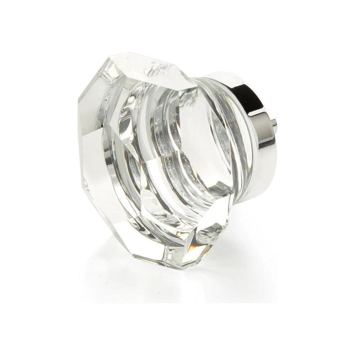 Schaub - City Lights Faceted Dome Glass Knob - 54-26 - Canada Light Shop