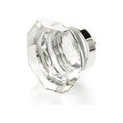 Schaub - City Lights Faceted Dome Glass Knob - 54-26 - Canada Light Shop