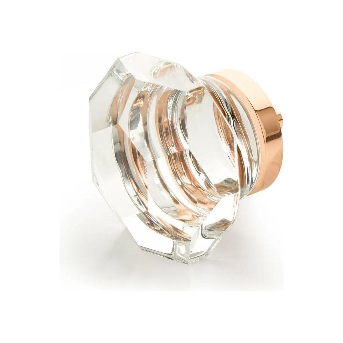 Schaub - City Lights Faceted Dome Glass Knob - 54-PRG - Canada Light Shop