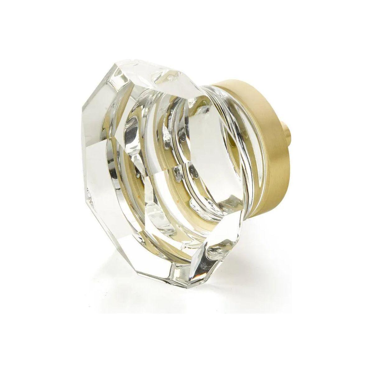 Schaub - City Lights Faceted Dome Glass Knob - 54-SB - Canada Light Shop